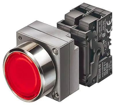 SIEMENS KOMPLE IŞIKLI LEDLİ 230V 1NO YEŞİL 4011209523364