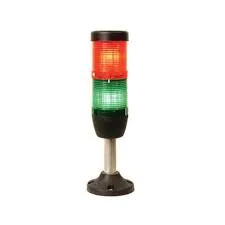 AYAKLI İKİLİ IŞIKLI KOLON 50MM 24V FLAŞÖRLÜ 110MM IK52F024XM03