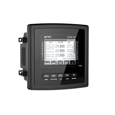ENTES RGA-15 144X144 85V-300V AC/DC GRAFİK LCD’Lİ REAKTİF GÜÇ KONTROL RÖLESİ M3772 8699421408599