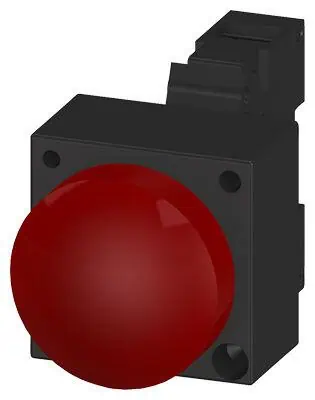 SIEMENS KOMPLE SİNYAL LEDLİ 24V KIRMIZI 4011209521803