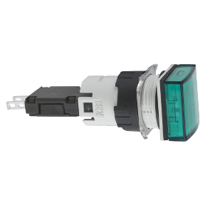 SCHNEIDER ELECTRIC SİNYAL LAMBASI YEŞİL KARE 12?24V AC-DC LEDLİ 3389110764475